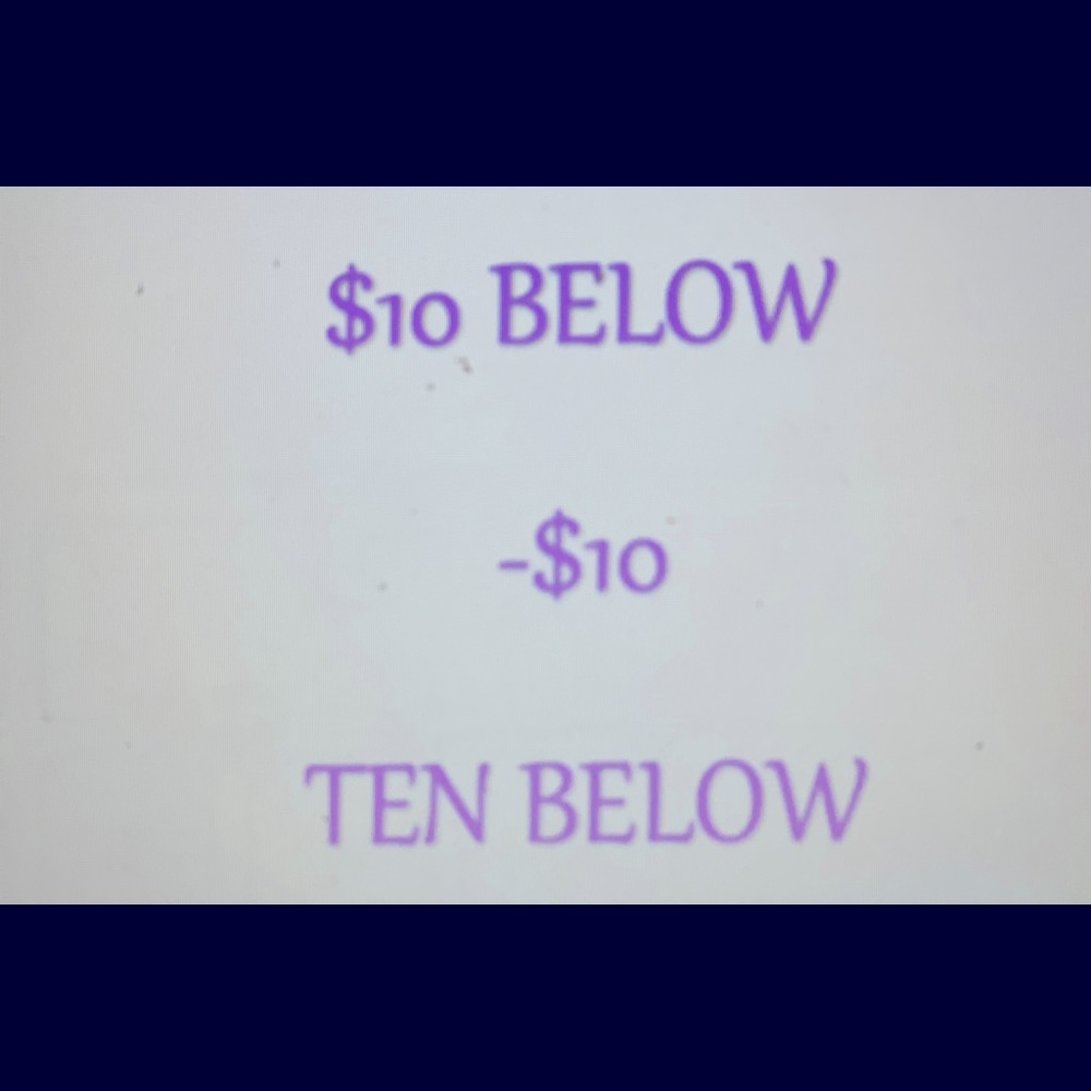 Shop for $10 & Below new & pre-loved items EUC